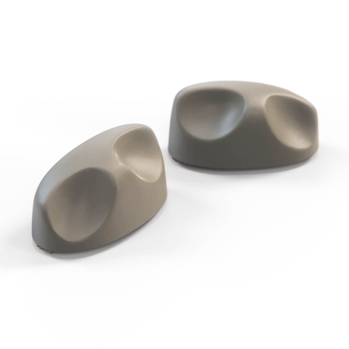 Jaguar XK8 / XKR vorn Seat Schalter Knopf 2er-Set – Nimbus Gray