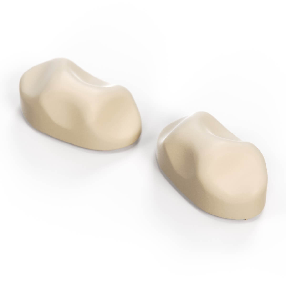 Jaguar XK8 / XKR vorn Seat Schalter Knopf 2er-Set – Ivory