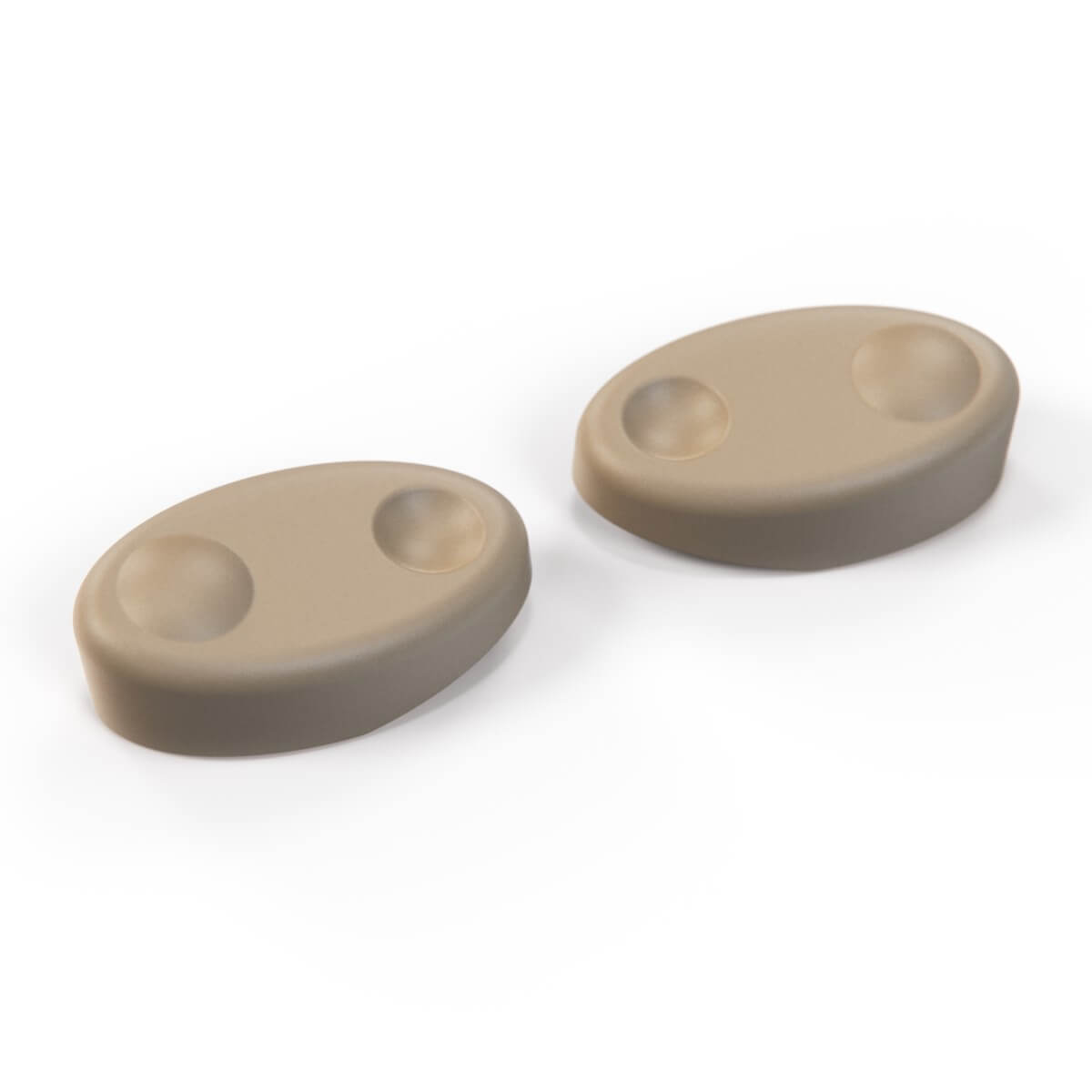 Jaguar XK8 / XKR vorn Seat Schalter Knopf 2er-Set – Cream