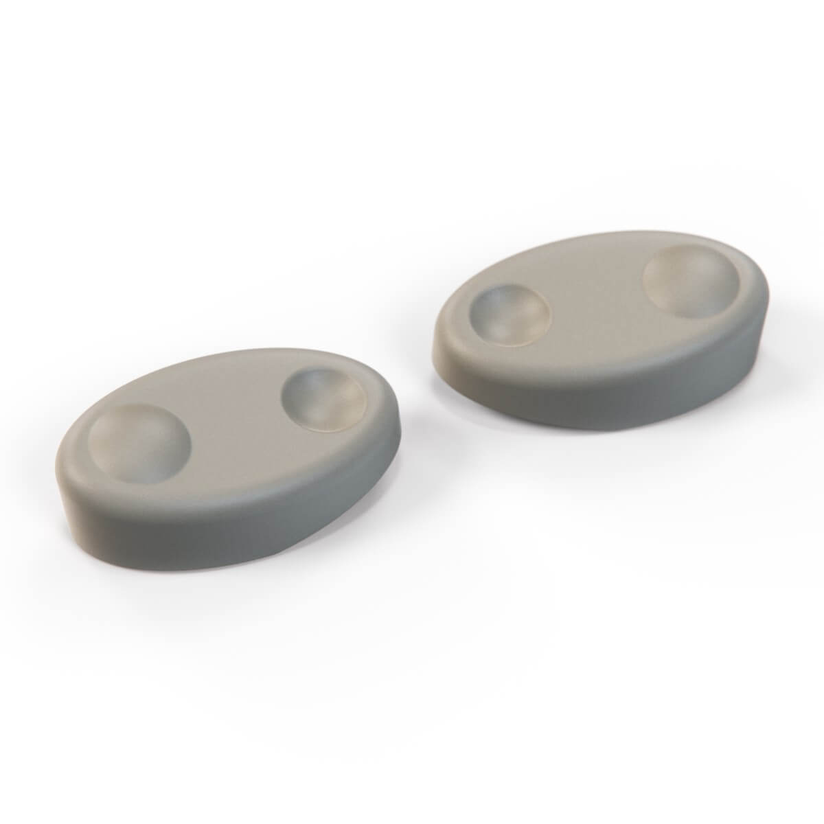 Jaguar XK8 / XKR vorn Seat Schalter Knopf 2er-Set – Nimbus Gray