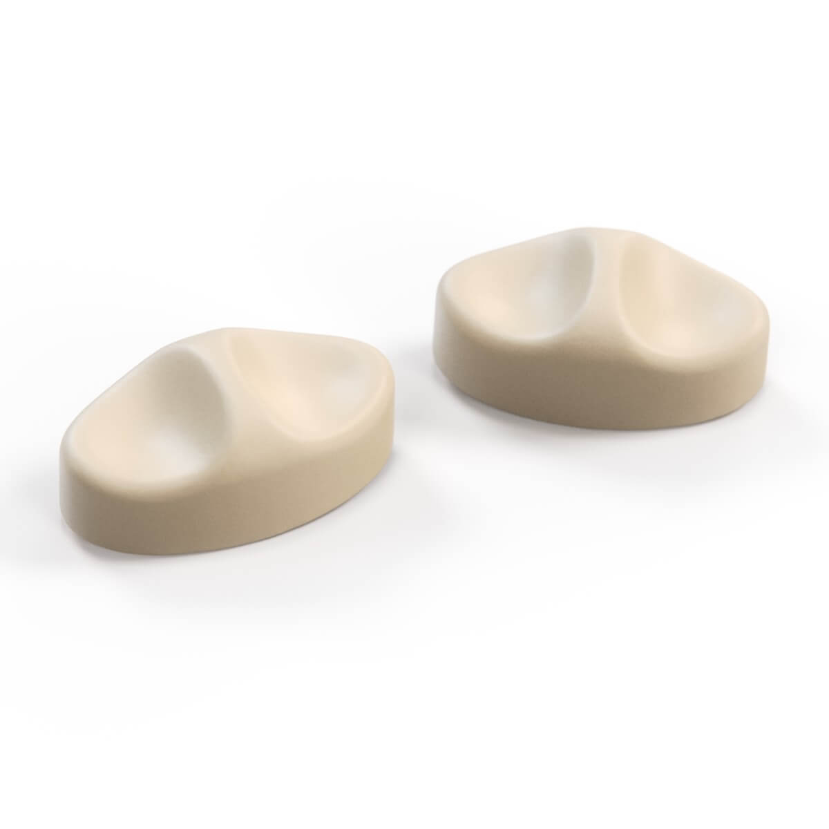 Jaguar XK8 / XKR vorn Seat Schalter Knopf 2er-Set – Ivory