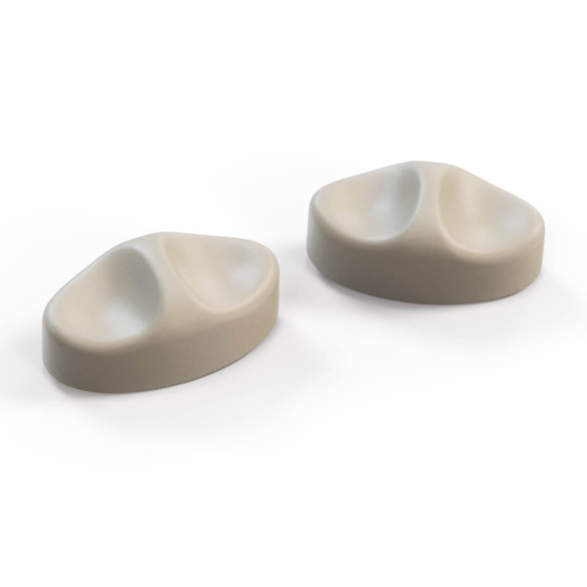Jaguar XK8 / XKR vorn Seat Schalter Knopf 2er-Set – Oatmeal