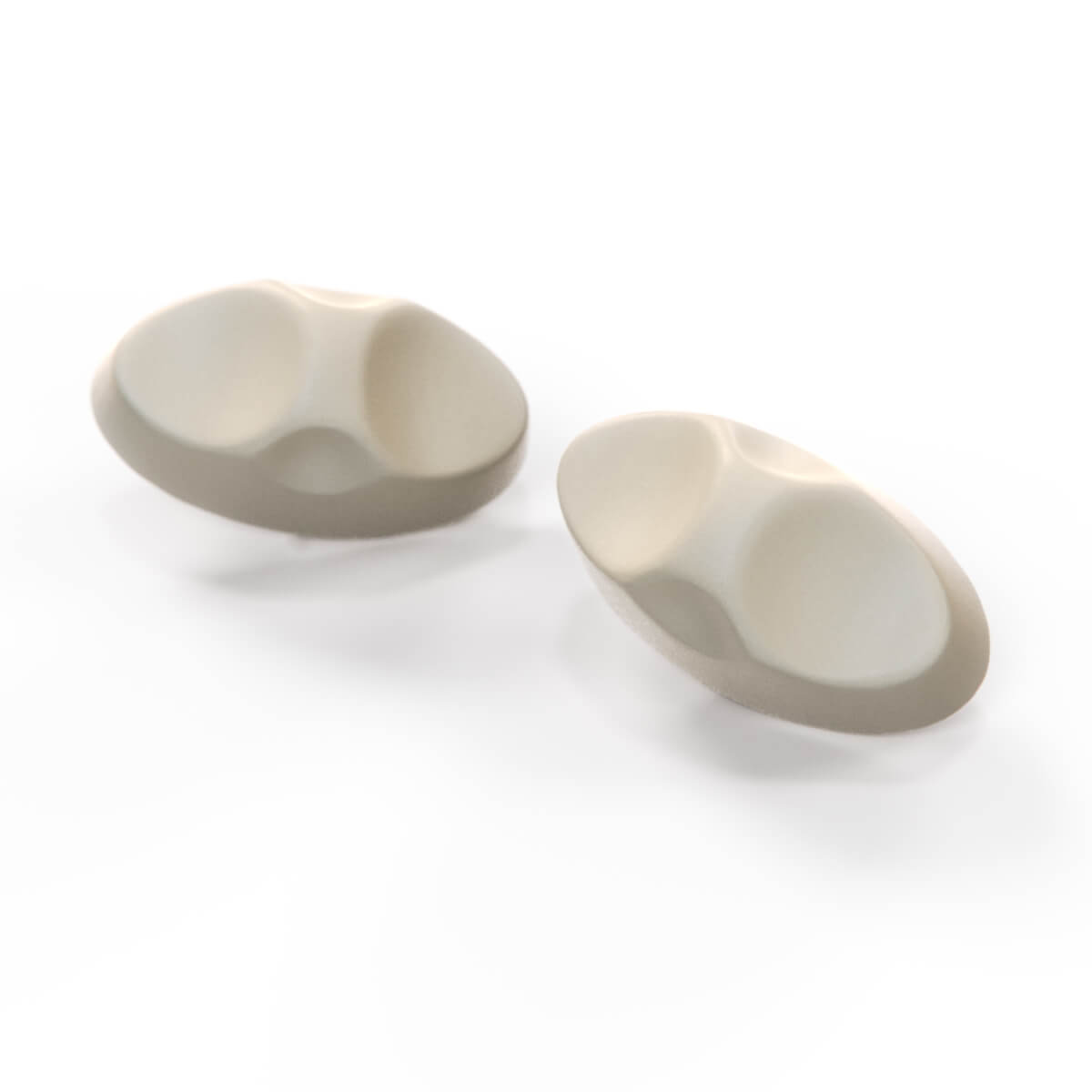 Jaguar XK8 / XKR vorn Seat Schalter Knopf 2er-Set – Ivory