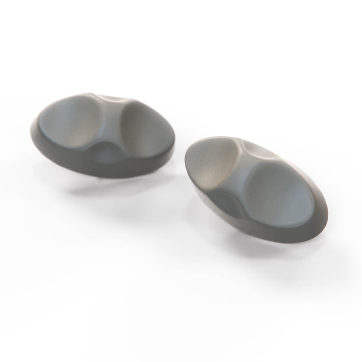 Jaguar XK8 / XKR vorn Seat Schalter Knopf 2er-Set – Nimbus Gray