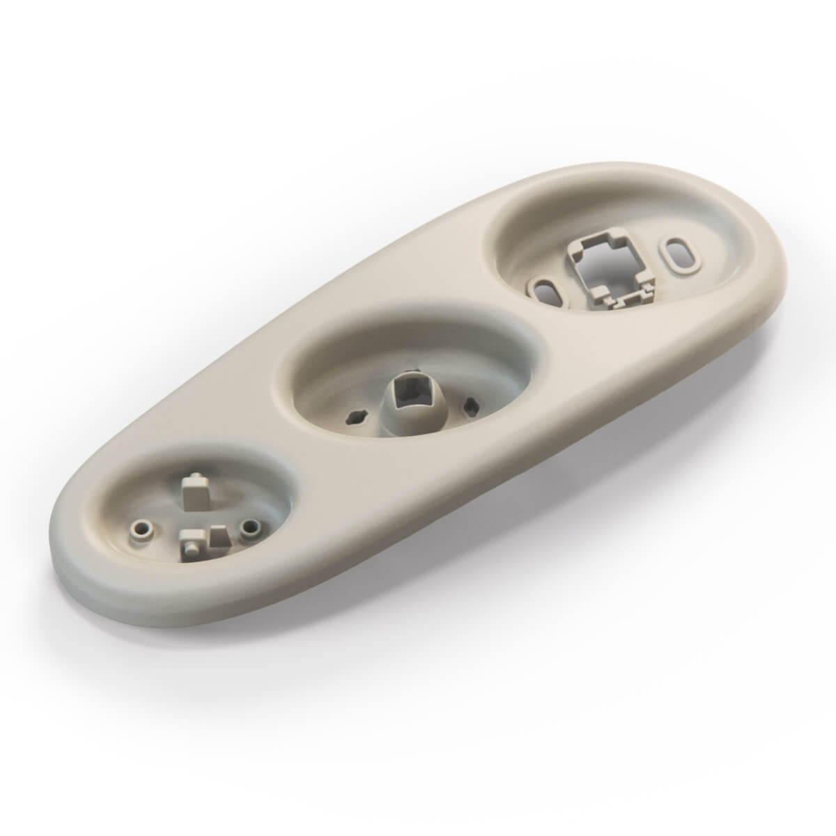 Jaguar XK8 / XKR Sitzverstellschalter-Verkleidung links/rechts – Cream (Jaguar) – Links – A – 8–12-fache Sitzverstellung