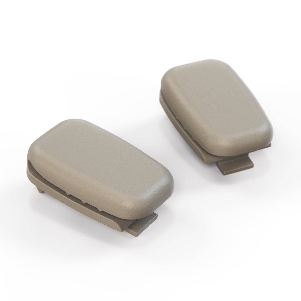 Jaguar XKR XK8 X100 Sicherheitsgurt Webbing Retainer 2er-Set alle Farben GJA2447AA – Nimbus Gray