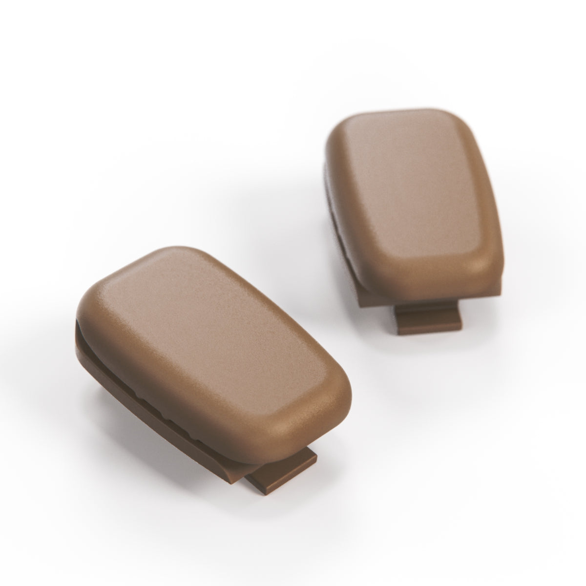 Jaguar XKR XK8 X100 Sicherheitsgurt Webbing Retainer 2er-Set alle Farben GJA2447AA – Coffee