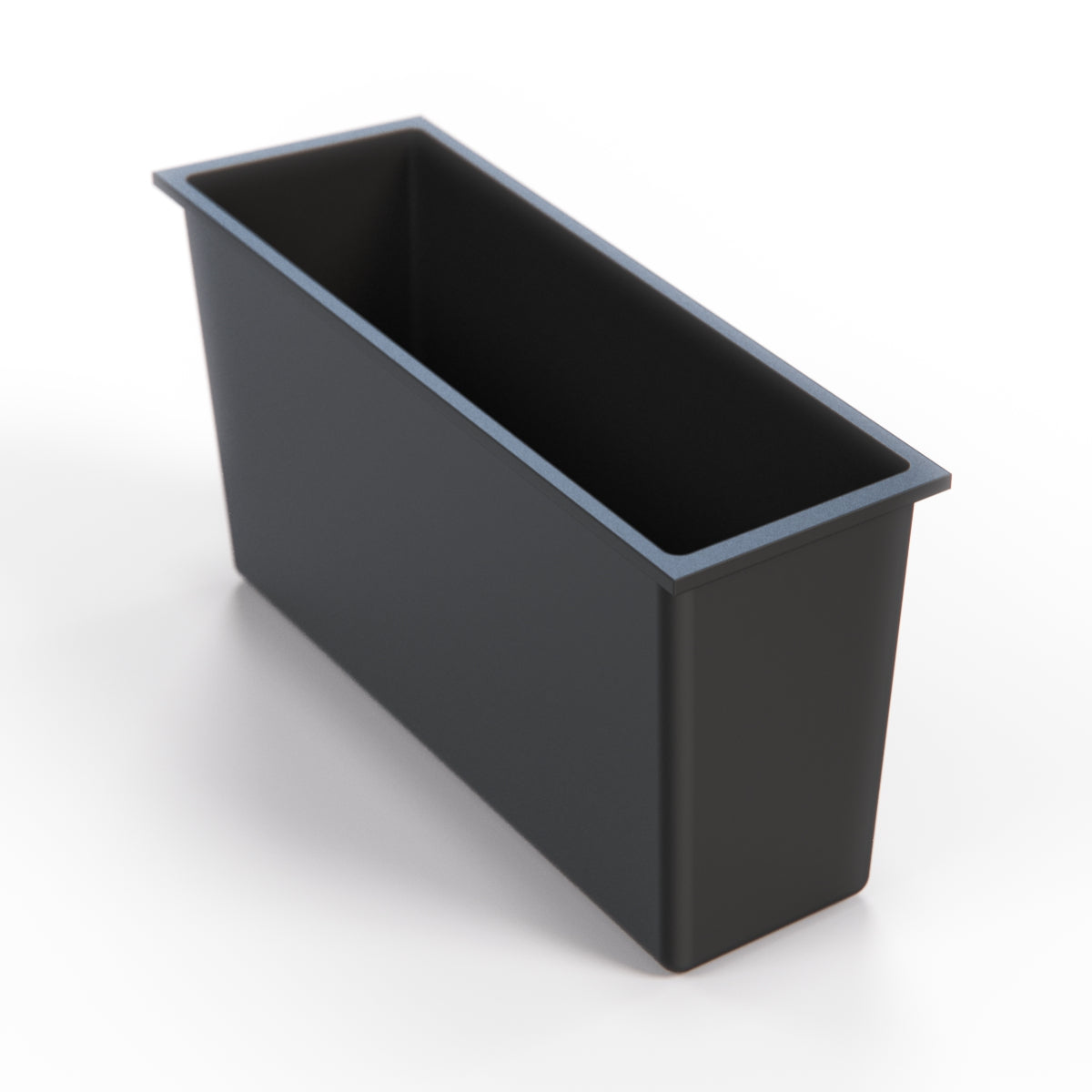 Mercedes Benz W124 Center Console Storage Box Radio Delete schwarz