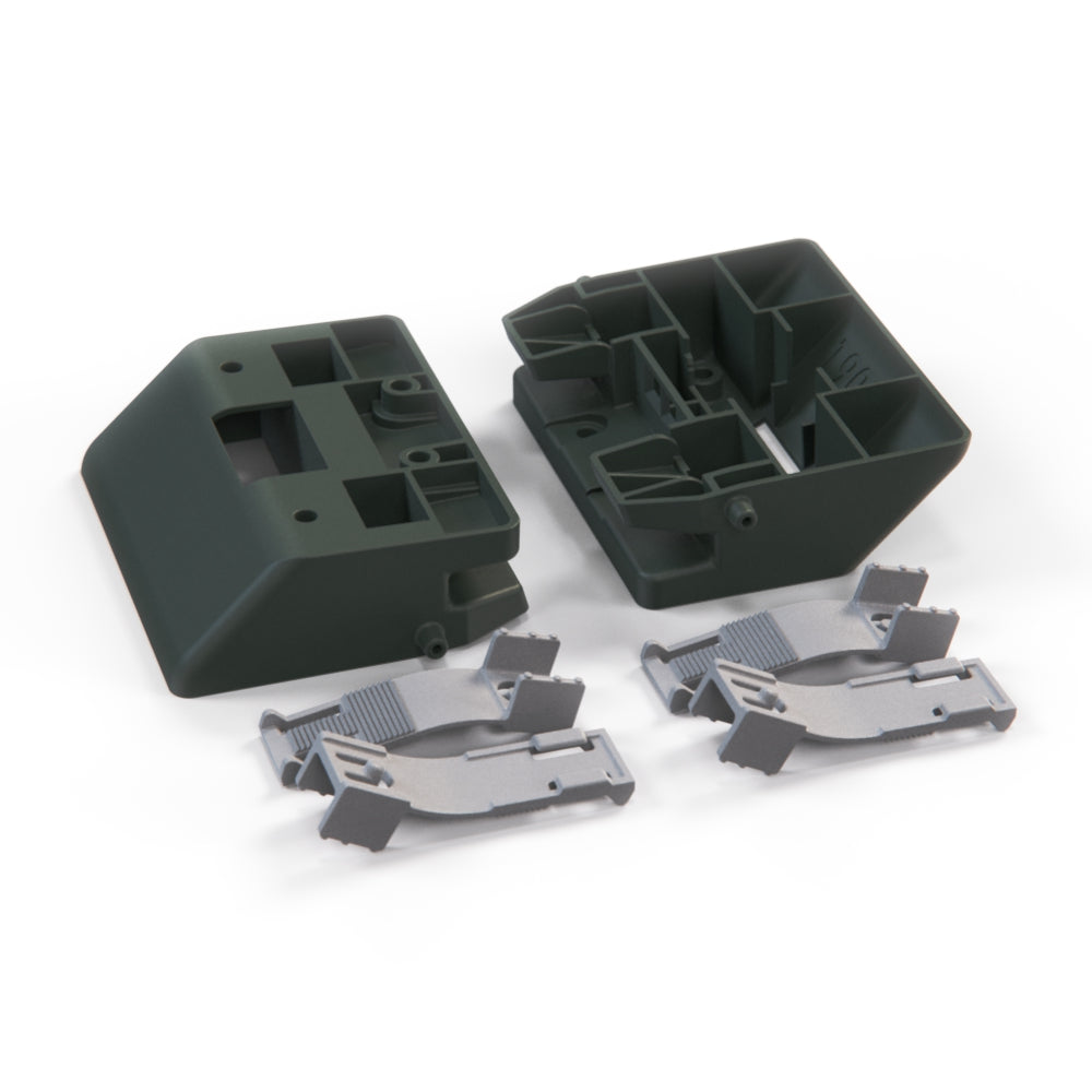 Mercedes-Benz W124 High Mount Lamp Mount Bracket Set of 2. A1248200382