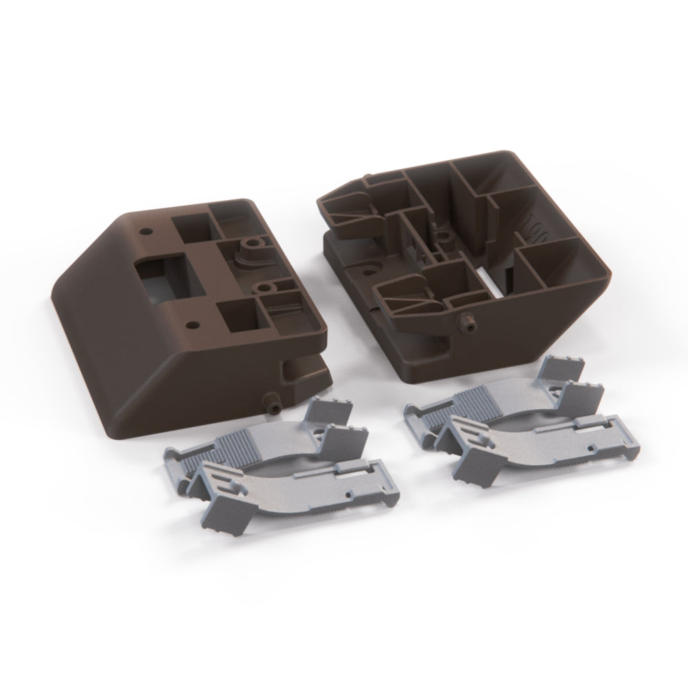 Mercedes-Benz W124 High Mount Lamp Mount Bracket Set of 2. A1248200382