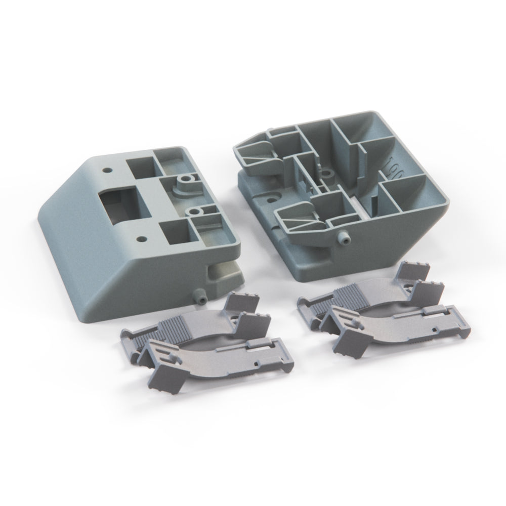 Mercedes-Benz W124 High Mount Lamp Mount Bracket Set of 2. A1248200382