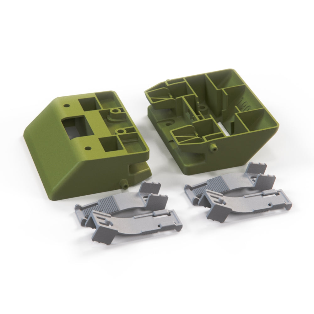 Mercedes-Benz W124 High Mount Lamp Mount Bracket Set of 2. A1248200382