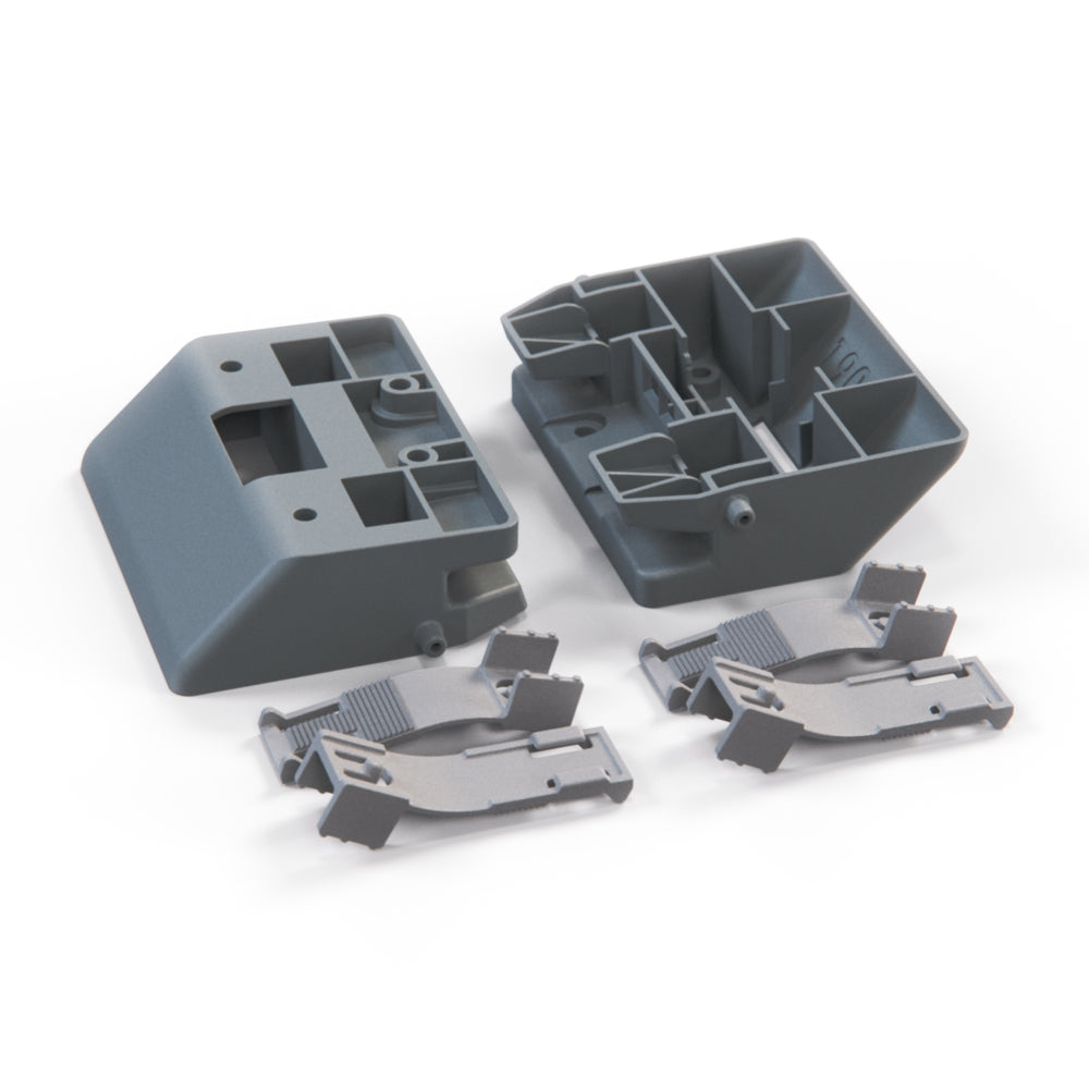 Mercedes-Benz W124 High Mount Lamp Mount Bracket Set of 2. A1248200382