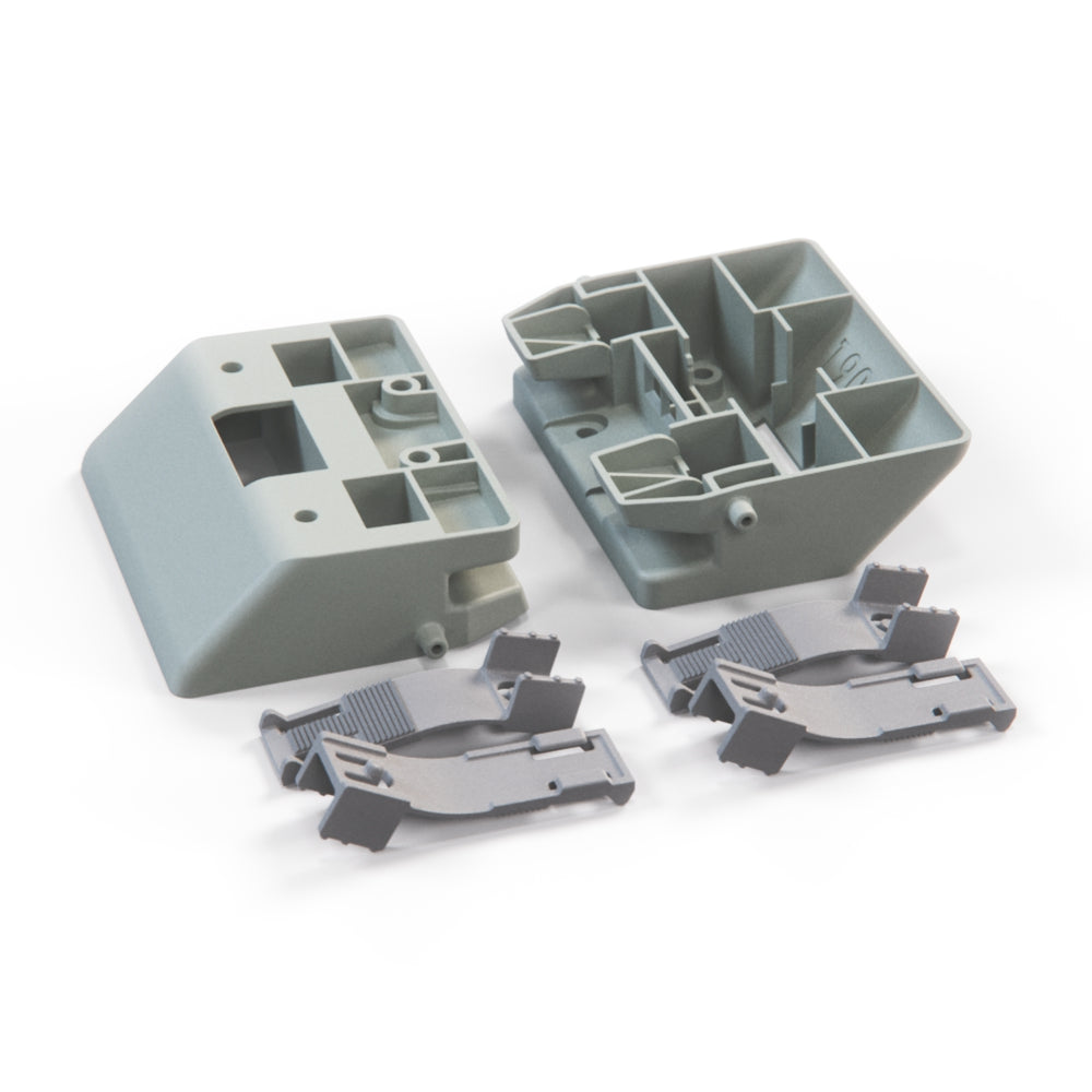 Mercedes-Benz W124 High Mount Lamp Mount Bracket Set of 2. A1248200382
