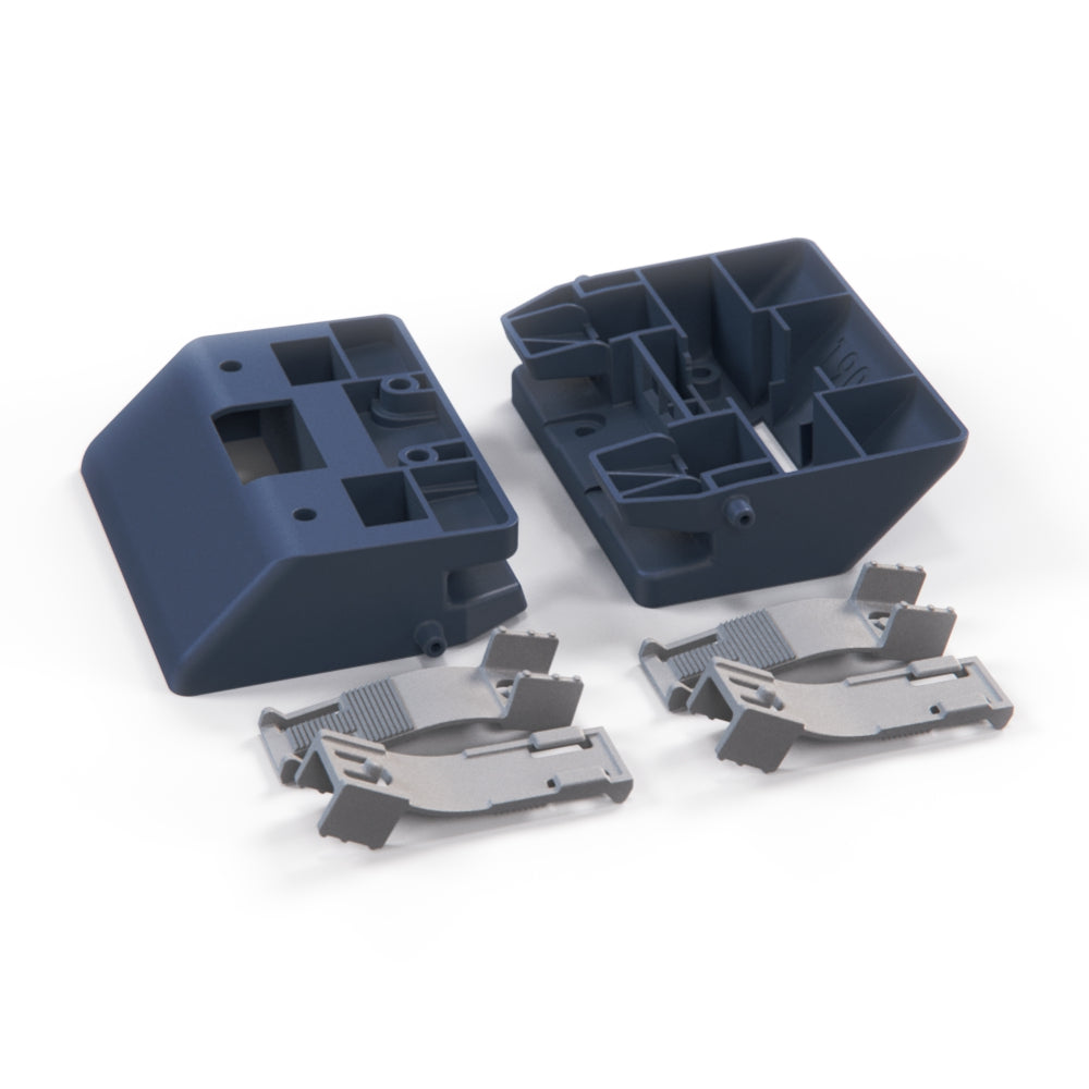 Mercedes-Benz W124 High Mount Lamp Mount Bracket Set of 2. A1248200382