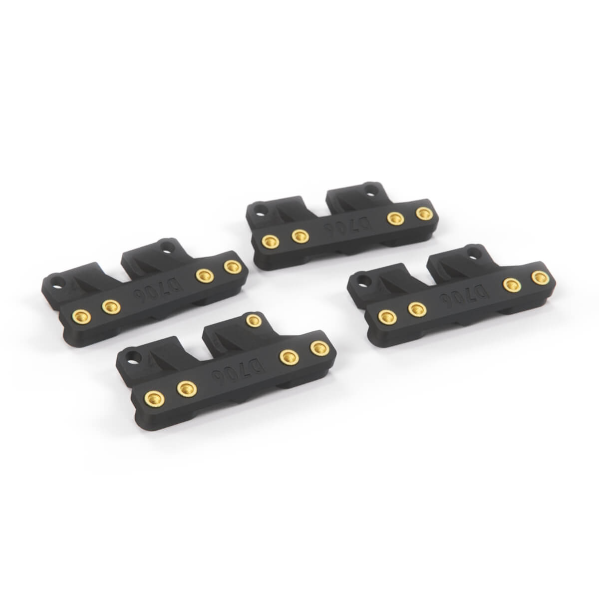 Mercedes Benz W140 S Class Fog Light Auxiliary High Beam Mounting Bracket Set of 4 schwarz 1408200756
