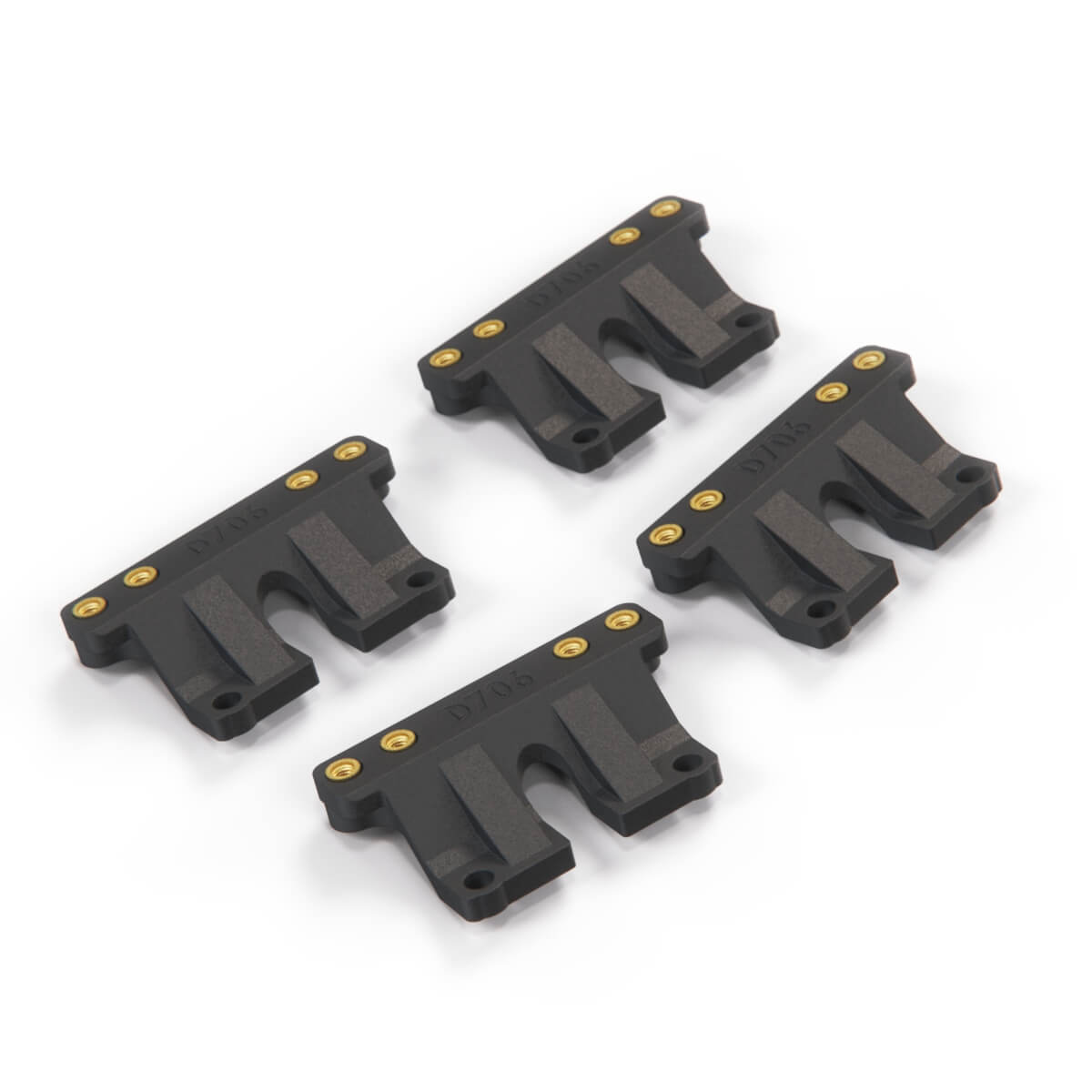 Mercedes Benz W140 S Class Fog Light Auxiliary High Beam Mounting Bracket Set of 4 schwarz 1408200756