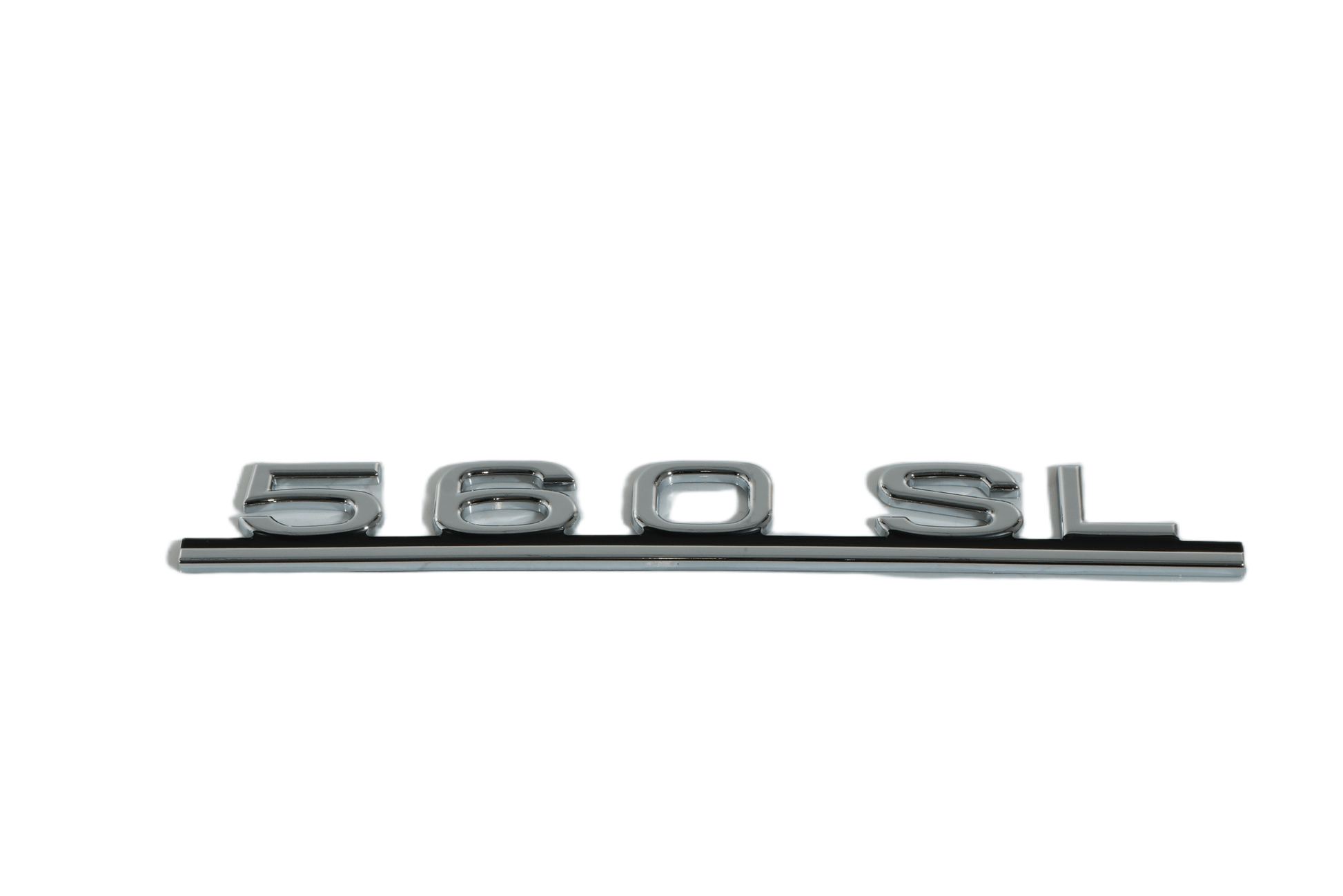 Mercedes R107 Emblem 560SL Chrome A1078171415