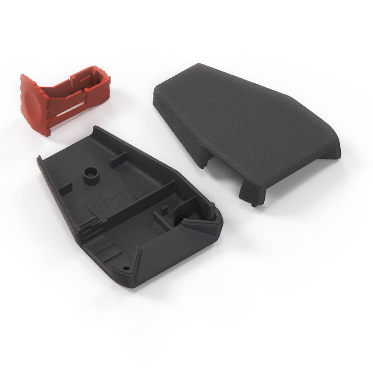 Mercedes R107 Seat Belt Buckle Rear schwarz A1238600469