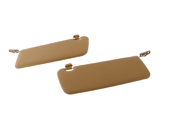 Mercedes R107 Sun Visor With Mirror Set Of 2 Left And Right A1078100310 / A1078100410