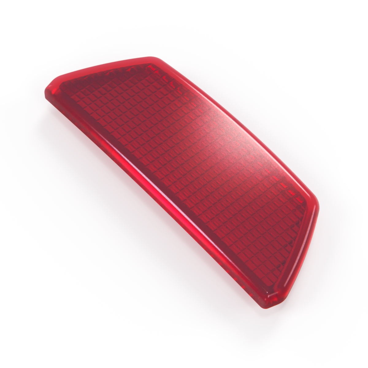 Mercedes R107 Third Brake Light Transparent Red Abdeckung A1078200056