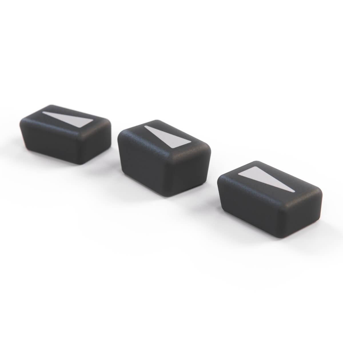 Mercedes R107 Vent Lever Knopfs Set Of 3 Climate Slider A1168330440