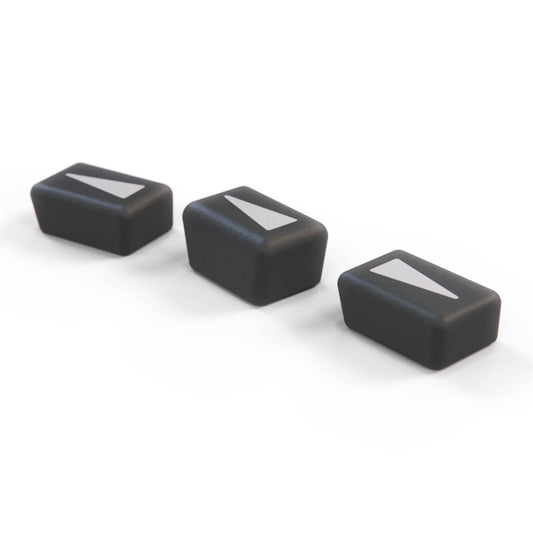 Mercedes R107 Vent Lever Knopfs Set Of 3 Climate Slider A1168330440