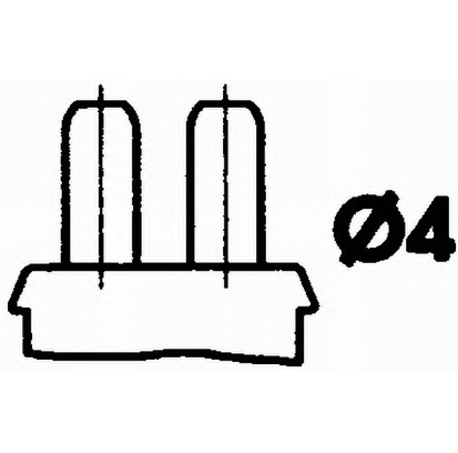 Mercedes R107 / W124 / W126 Water Level Sensor A1265401017