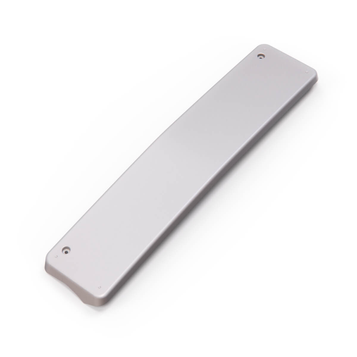 Mercedes R129 AMG SL Front Bumper License Number Plate Bracket Holder HWA1298850181 - Brillantsilber Metallized Mat (Brilliant Silver Metallic Mat)
