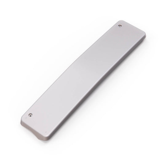 Mercedes R129 AMG SL Front Bumper License Number Plate Bracket Holder HWA1298850181 - Brillantsilber Metallized Mat (Brilliant Silver Metallic Mat)