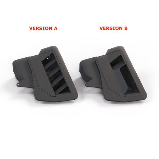 Mercedes R129 Cabin Air Duct Channel links/rechts Two Versions schwarz A1298310346 / A1298311446