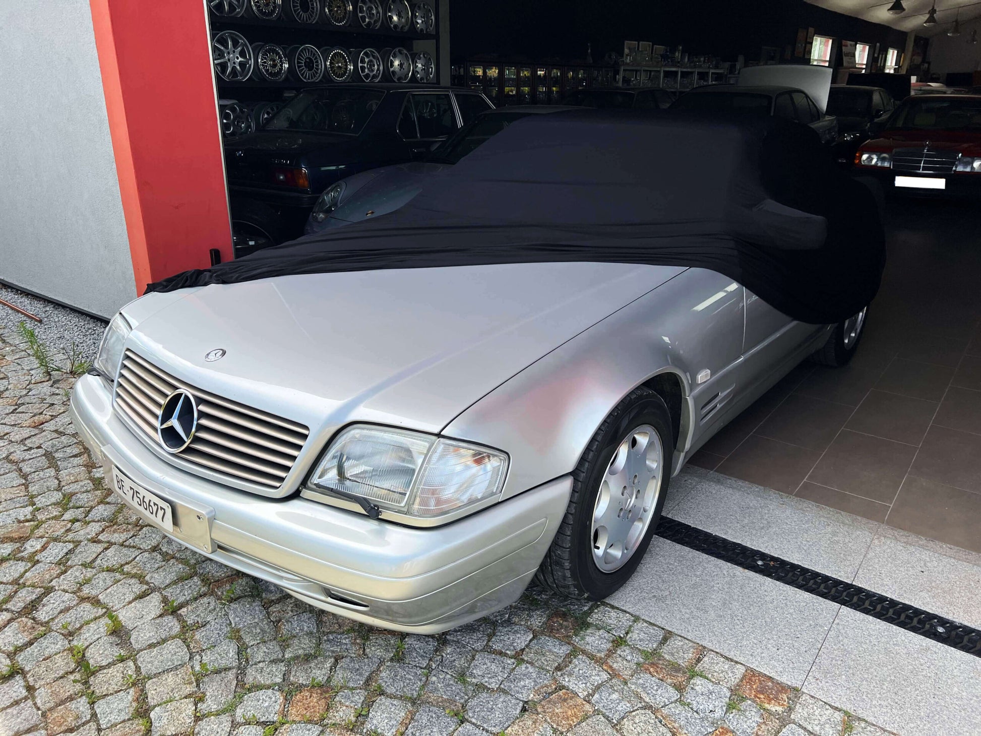 Mercedes SL R129 Car Abdeckung Indoor Storage Garage Ultra Soft Elastic