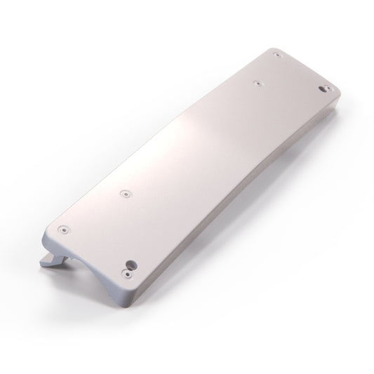 Mercedes R129 Front License Plate Molding Lift A1298850681 - Brillantsilber Metallized (Brilliant Silver Metallic)