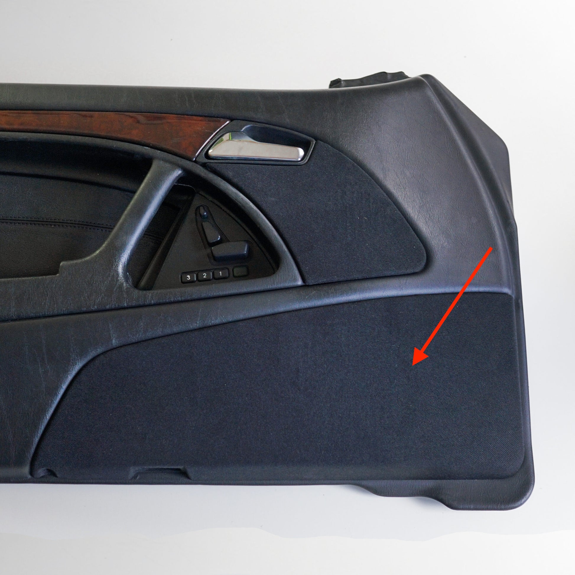 Mercedes R129 Lower Speaker Abdeckung links/rechts With Mesh A1297273388 / A1297273488