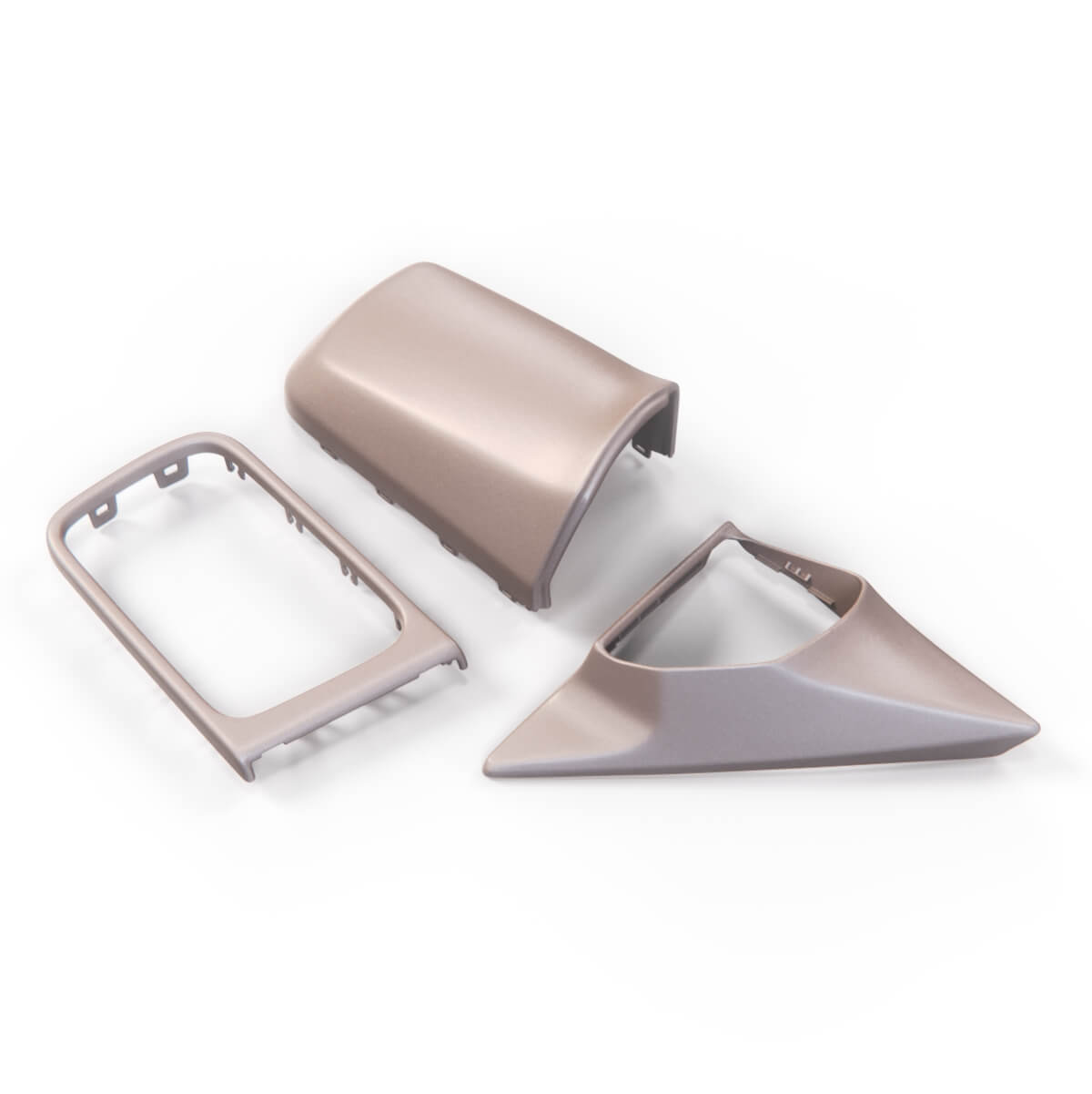 Mercedes R129 Mirror Housing Set Of 3 Pieces A1298110260 A1298110261 A1298110221