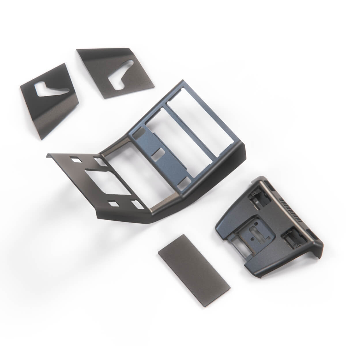 Mercedes R129 Piano schwarz Interior Verkleidung Set