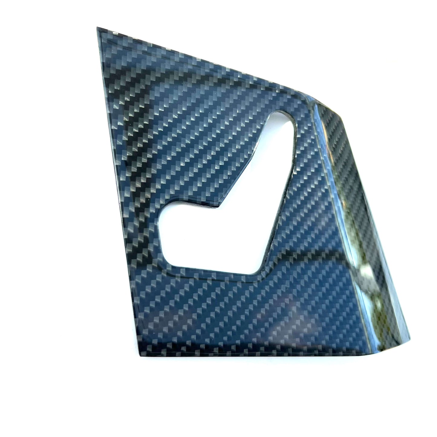 Mercedes R129 Pre Lift NEW Seat Switch Panel Verkleidung Set Of 2 Genuine Carbon A1297200122 / A1297200222