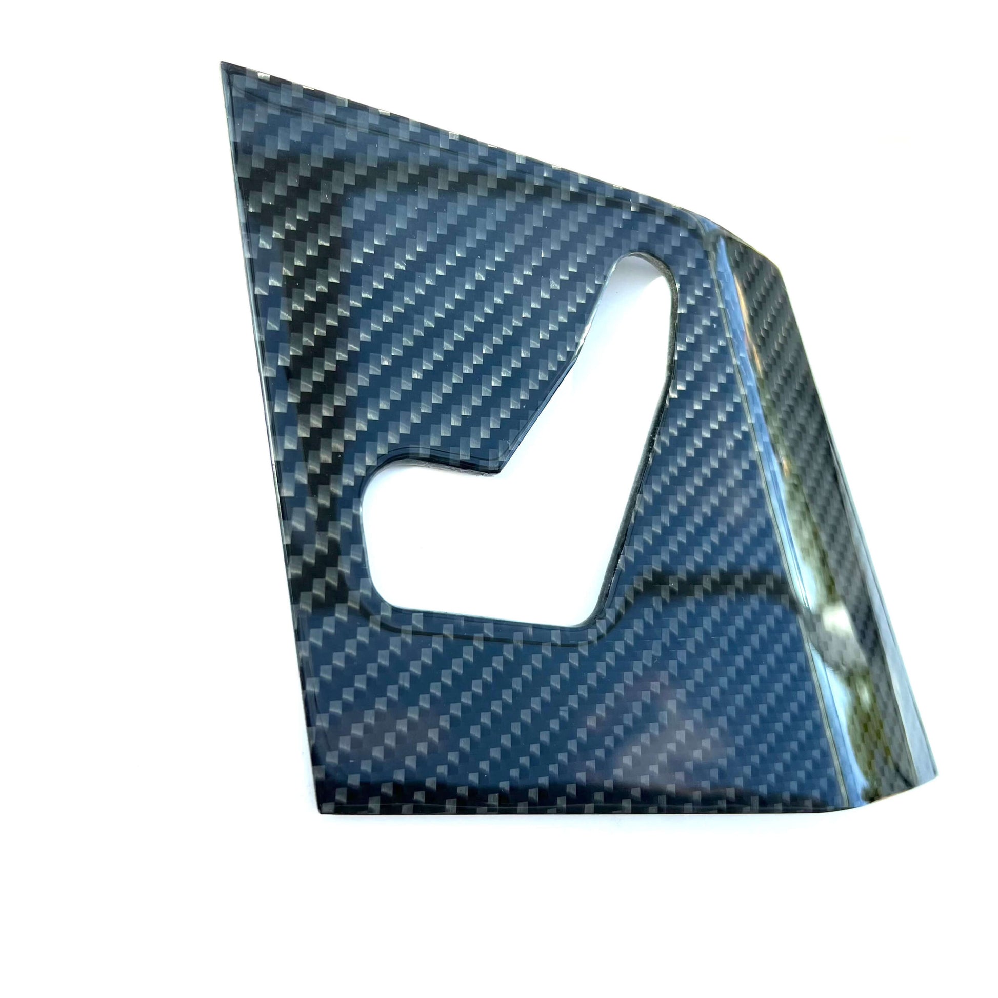 Mercedes R129 Pre Lift NEW Seat Switch Panel Verkleidung Set Of 2 Genuine Carbon A1297200122 / A1297200222