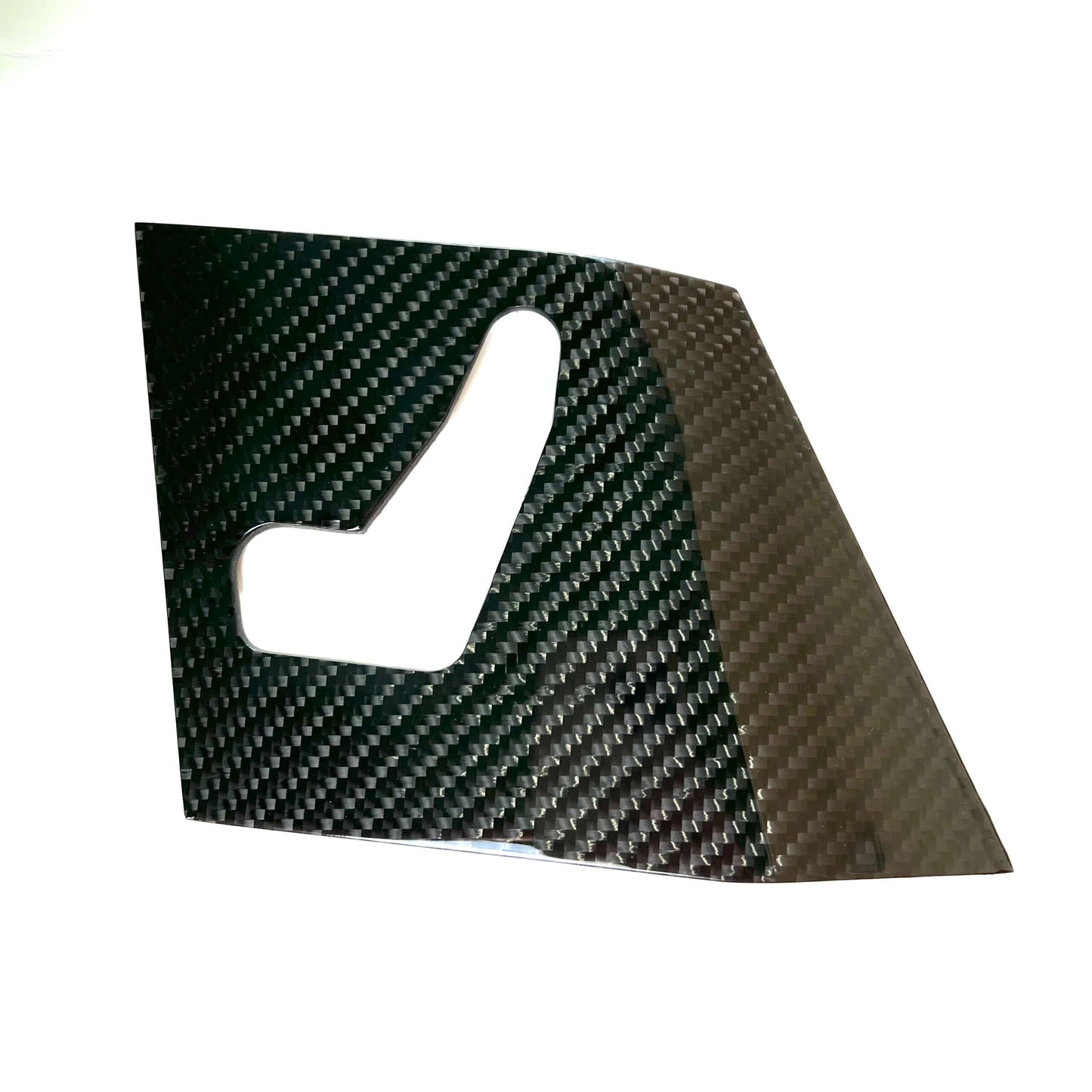 Mercedes R129 Pre Lift NEW Seat Switch Panel Verkleidung Set Of 2 Genuine Carbon A1297200122 / A1297200222