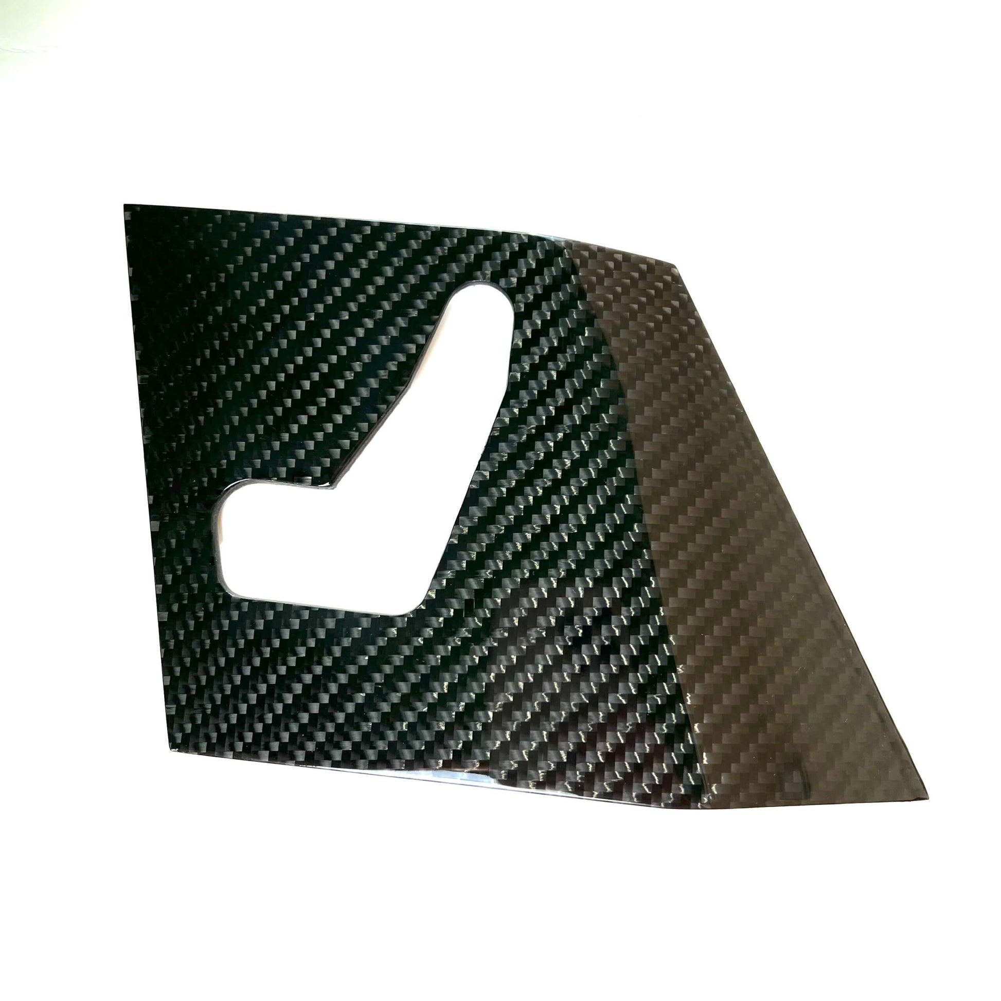 Mercedes R129 Pre Lift NEW Seat Switch Panel Verkleidung Set Of 2 Genuine Carbon A1297200122 / A1297200222