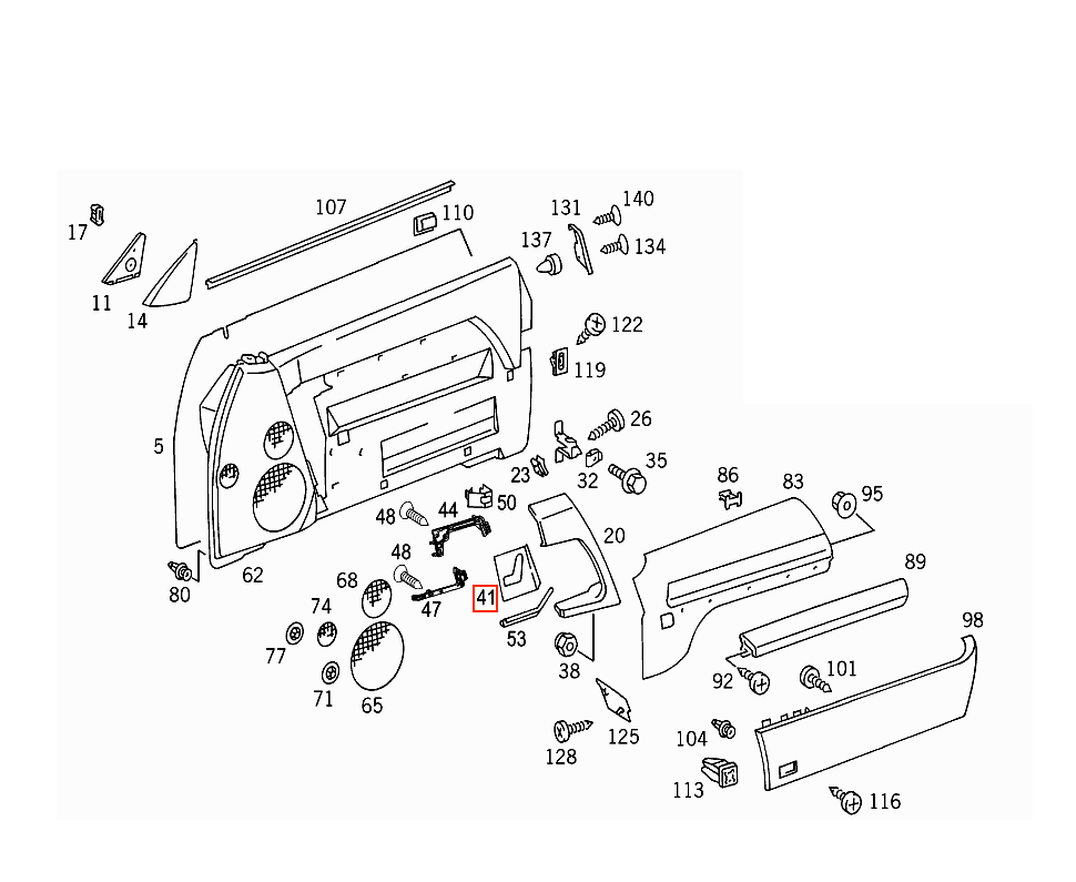 Mercedes R129 Pre Lift NEW Seat Switch Panel Verkleidung With Memory links/rechts Wood A1297200322 / A1297200422
