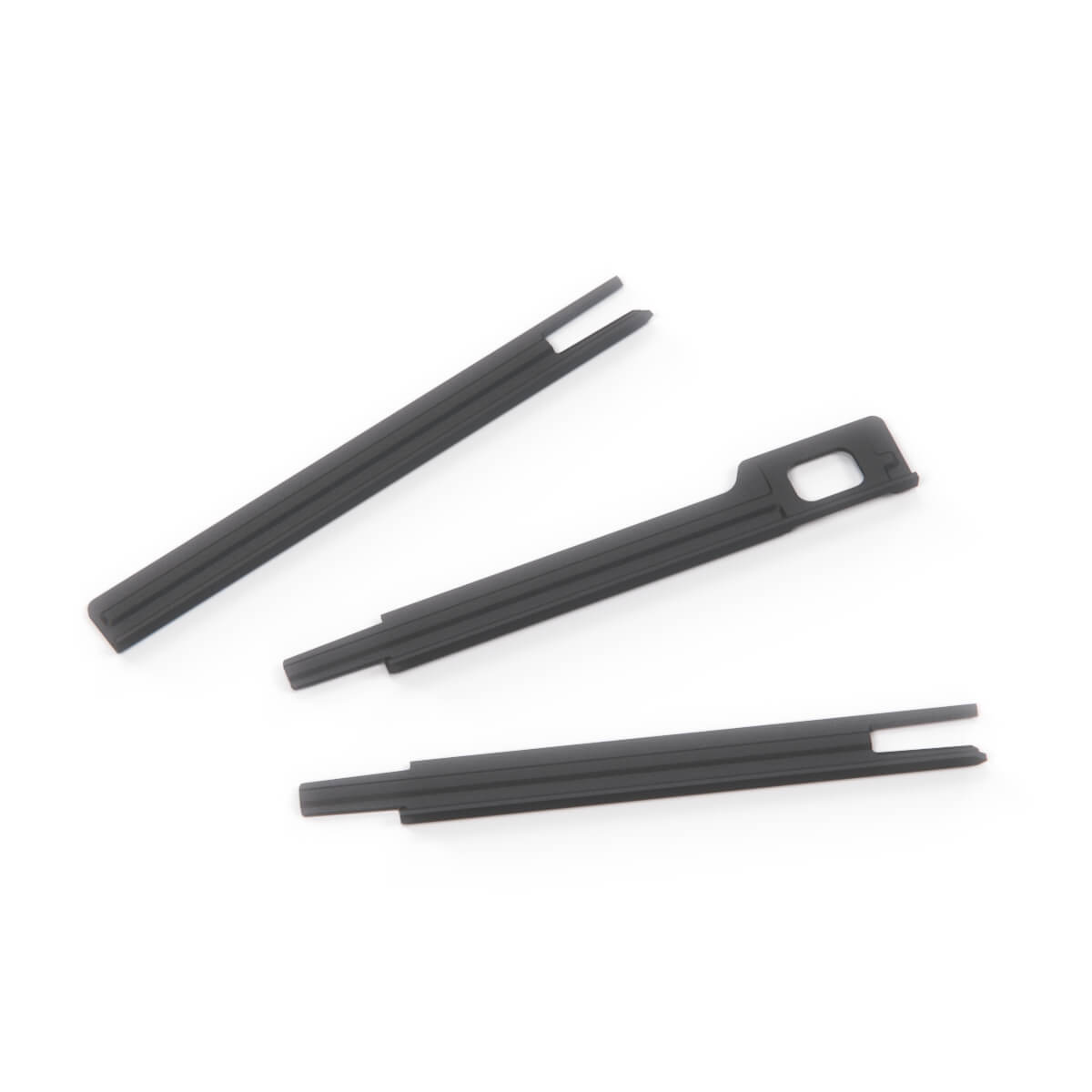 Mercedes R129 SL Facelift Door Panel Repair Kit Mounting Rail schwarz