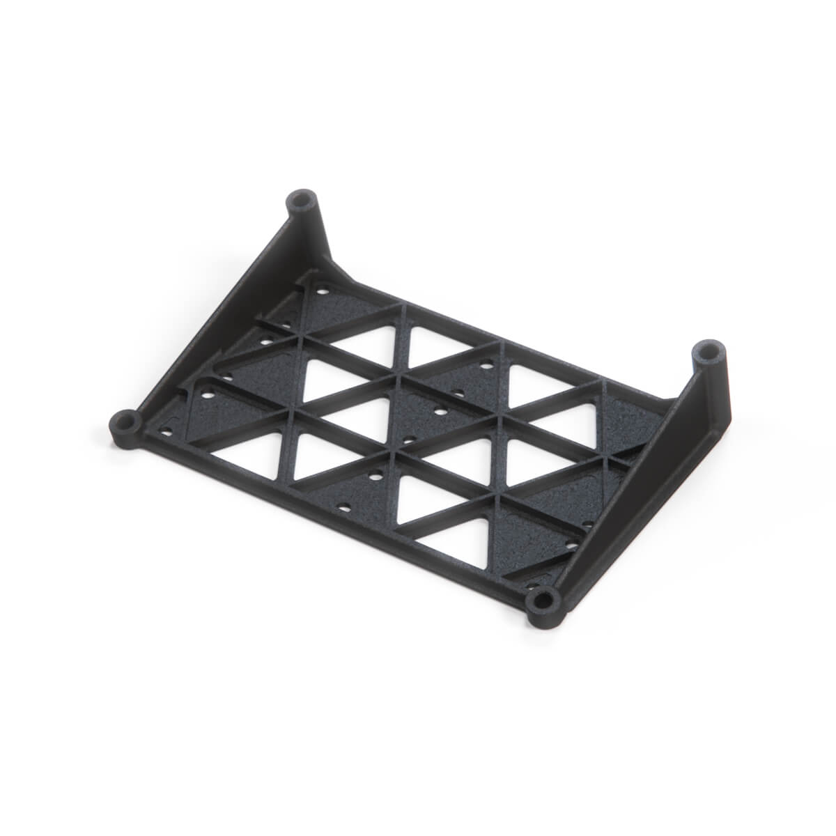 Mercedes R129 Trunk Lid License Plate Bracket Spacer Frame schwarz