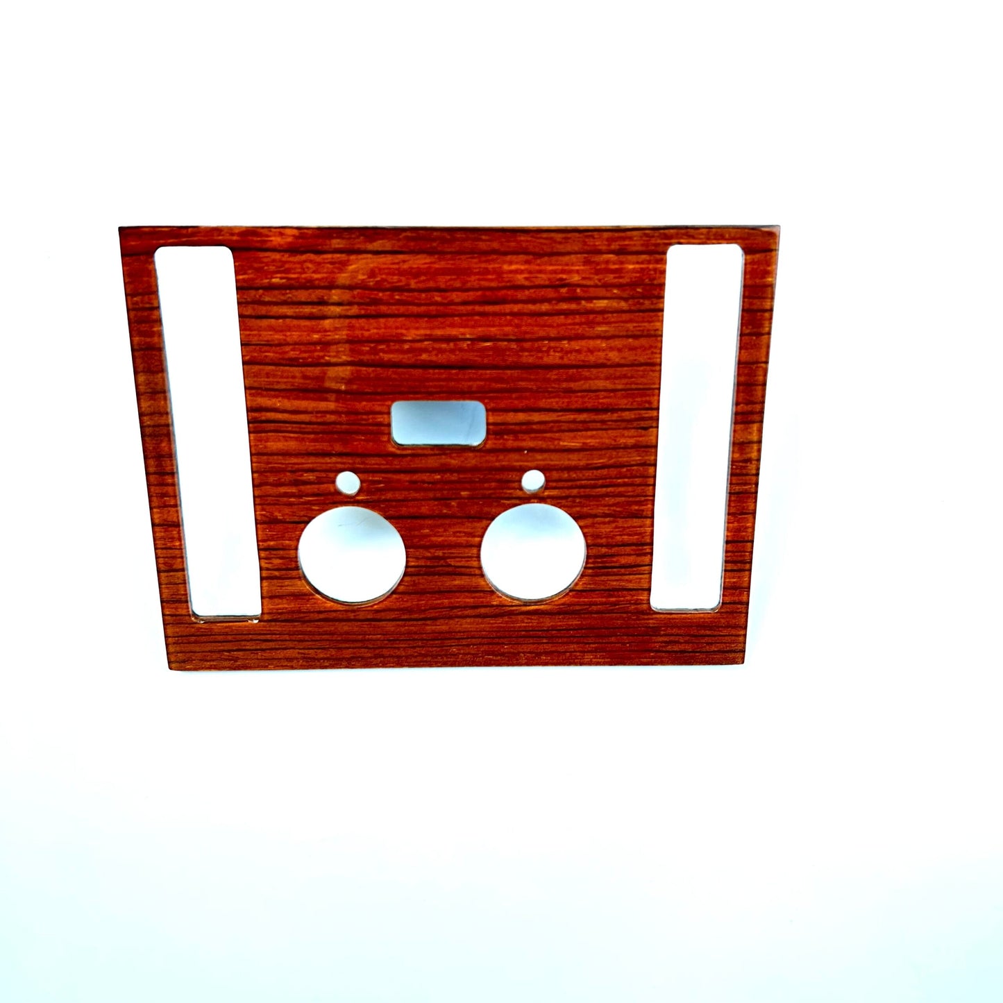 Mercedes SL R107 W107 Heater Console Control Panel Wood Verkleidung Zebrano / Walnut