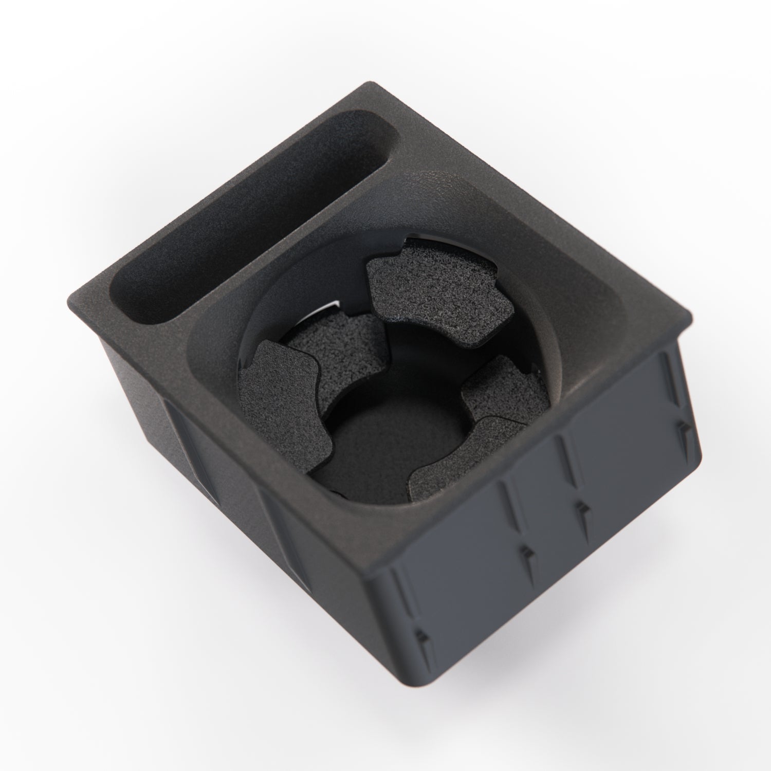 Mercedes R129 SL Custom Cup Holder And Mobile Phone Holder - Cupholder Replacement for Center Console Storage Box