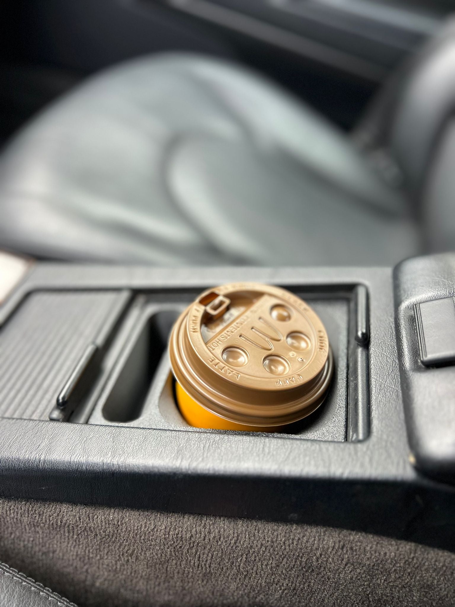 Mercedes R129 SL Custom Cup Holder And Mobile Phone Holder - Cupholder Replacement for Center Console Storage Box