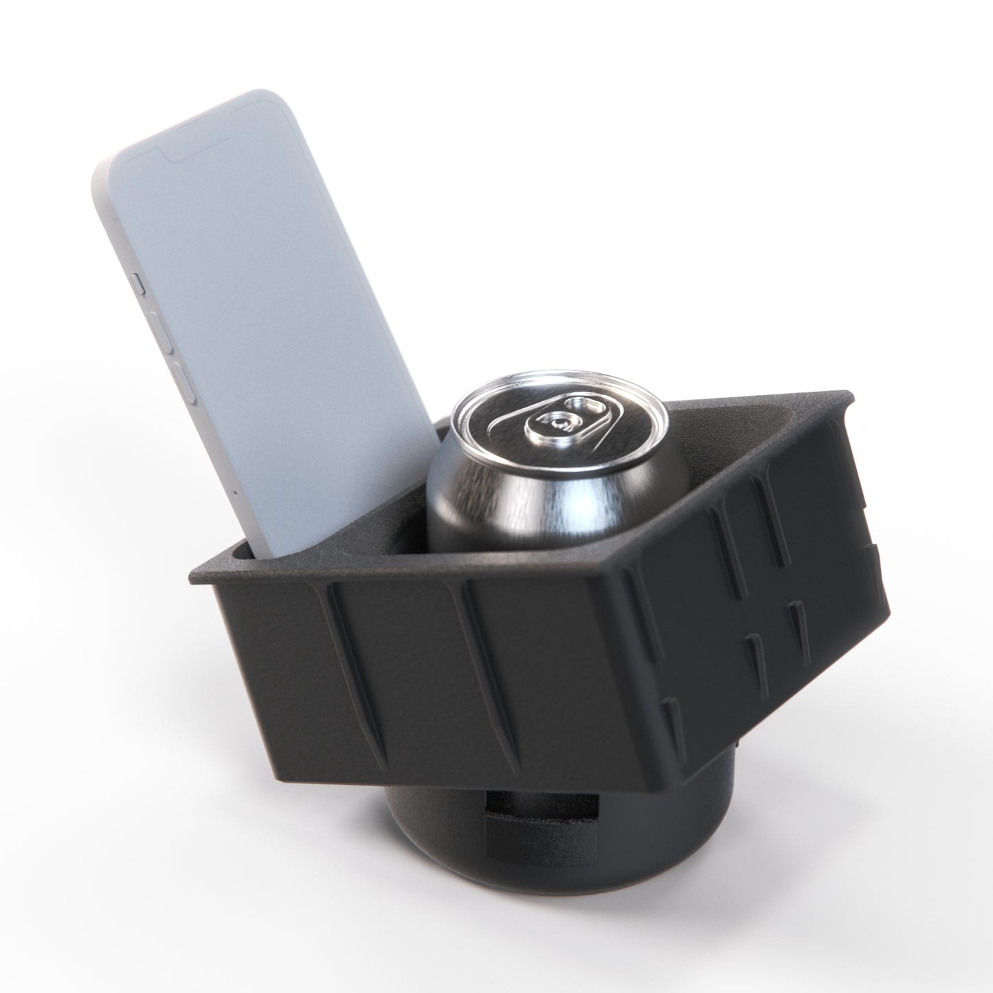 Mercedes R129 SL Custom Cup Holder And Mobile Phone Holder - Cupholder Replacement for Center Console Storage Box