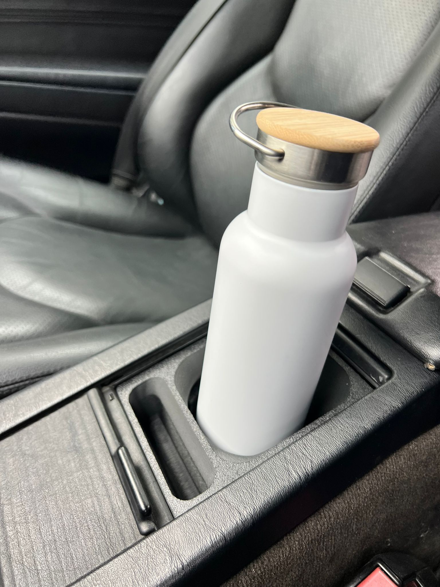 Mercedes R129 SL Custom Cup Holder And Mobile Phone Holder - Cupholder Replacement for Center Console Storage Box