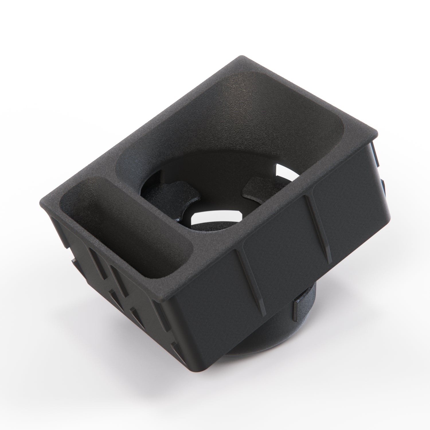Mercedes R129 SL Custom Cup Holder And Mobile Phone Holder - Cupholder Replacement for Center Console Storage Box