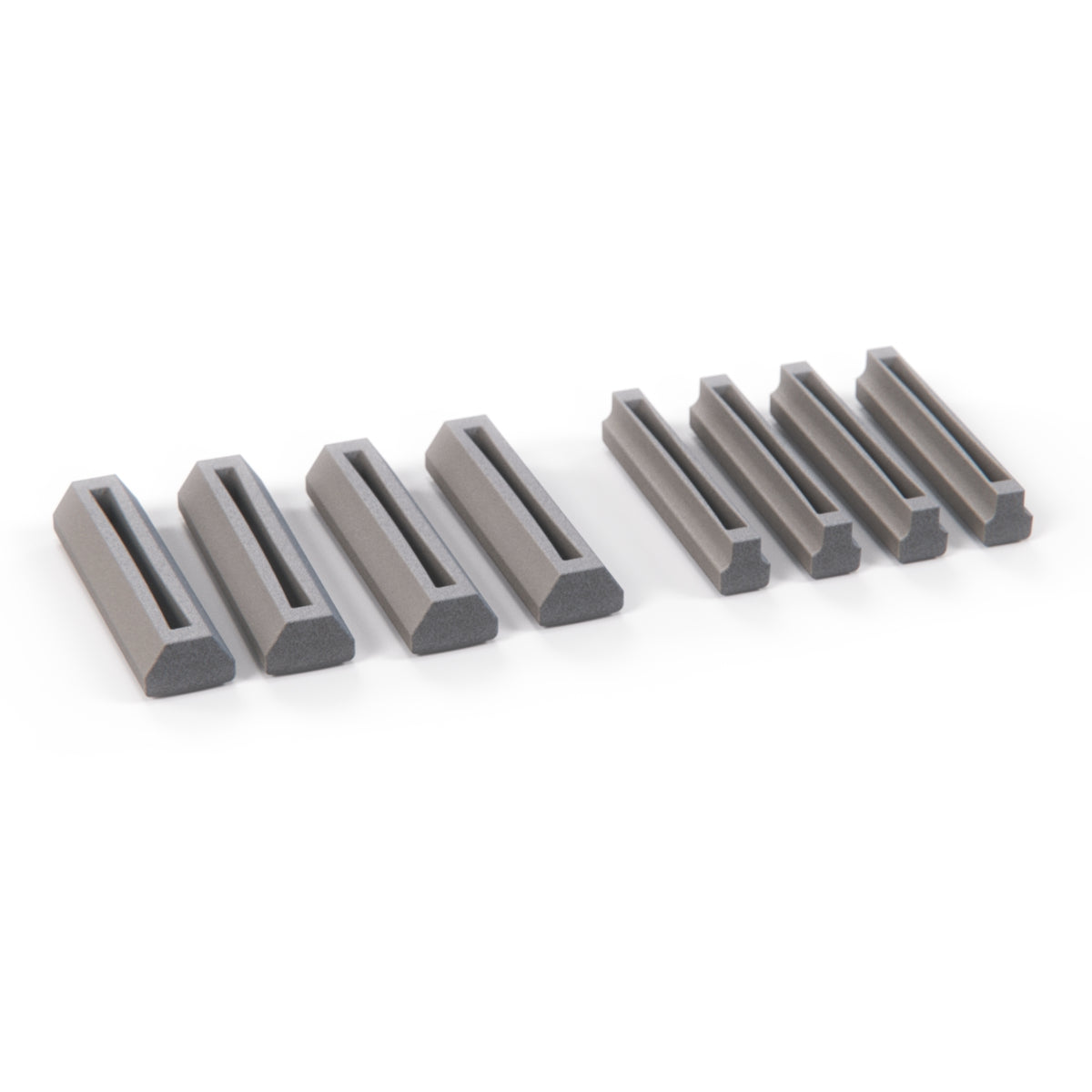 Mercedes SL SLC R107 Complete 1 Set Of Seat Rail Plastic Sliding Jaw A1079190424 A1079190324